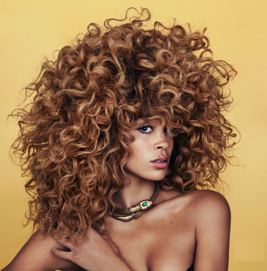 Афро кудри химическая завивка