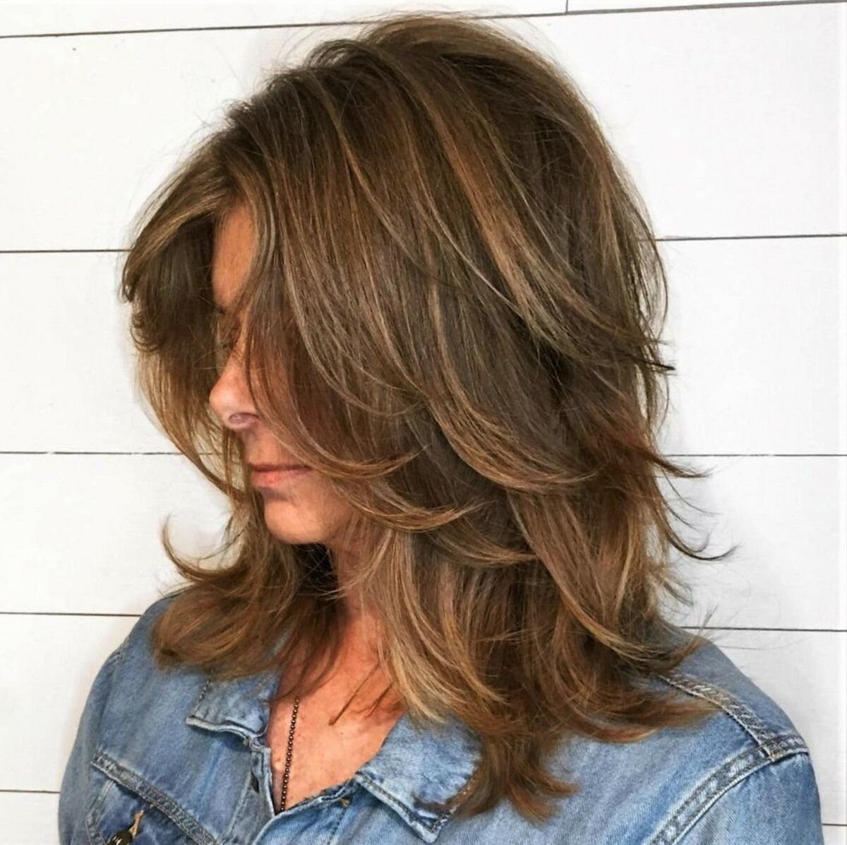 Стрижка итальянка с короткой макушкой