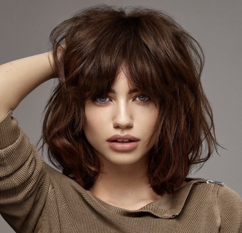 Прическа Габриэлла