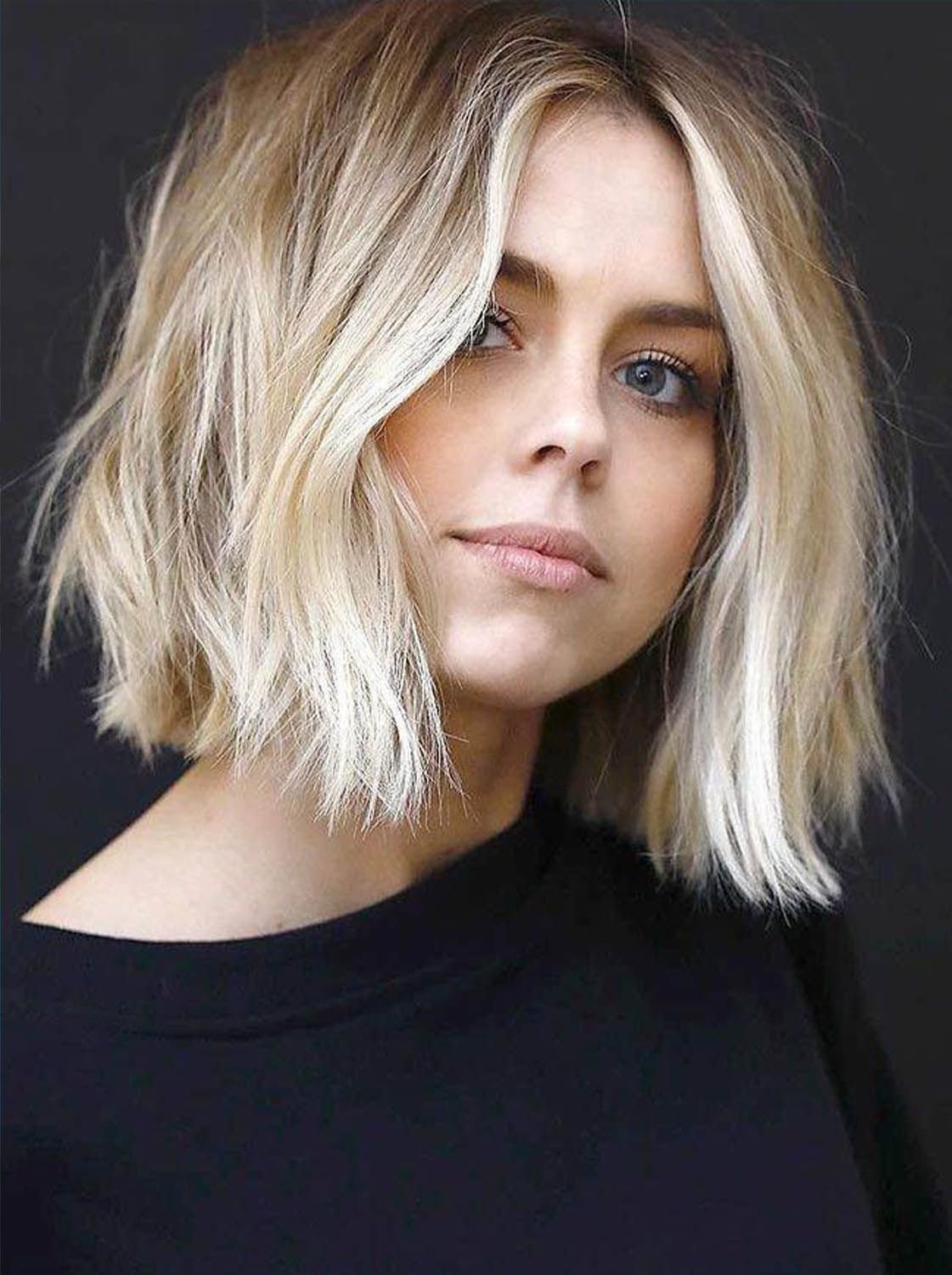 Каре Блант Боб 2020 блонд