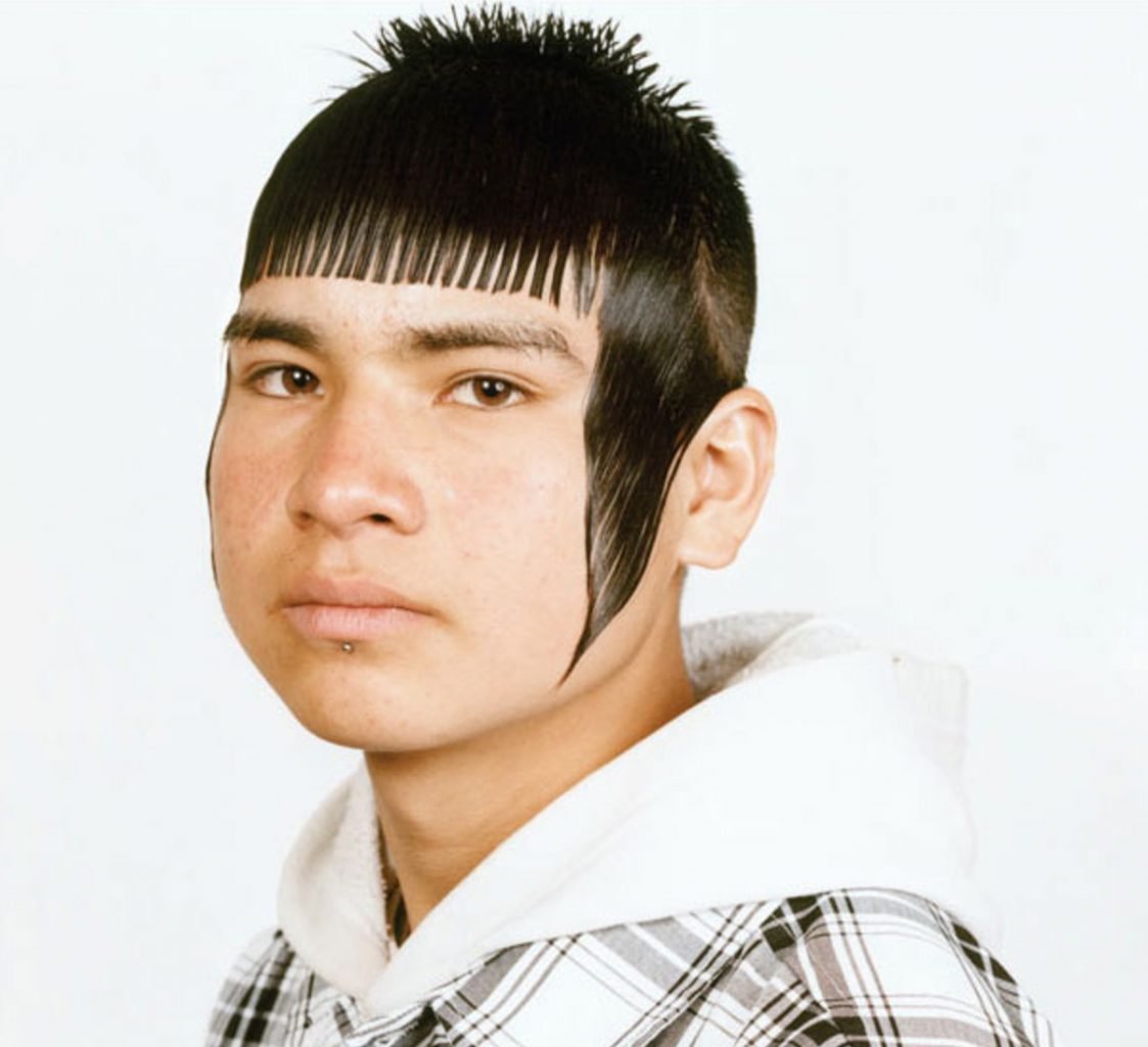 Стрижка мужская Молодежная с челкой