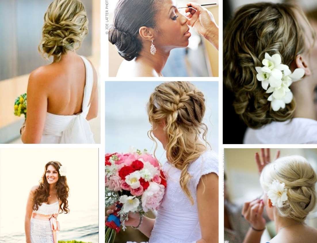 Красивые причёски на средние волосы на свадьбу подруге
