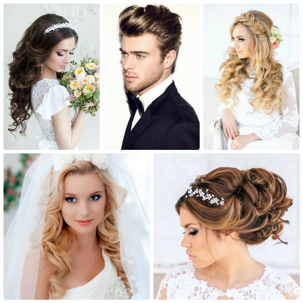 Прическа жениха на свадьбу