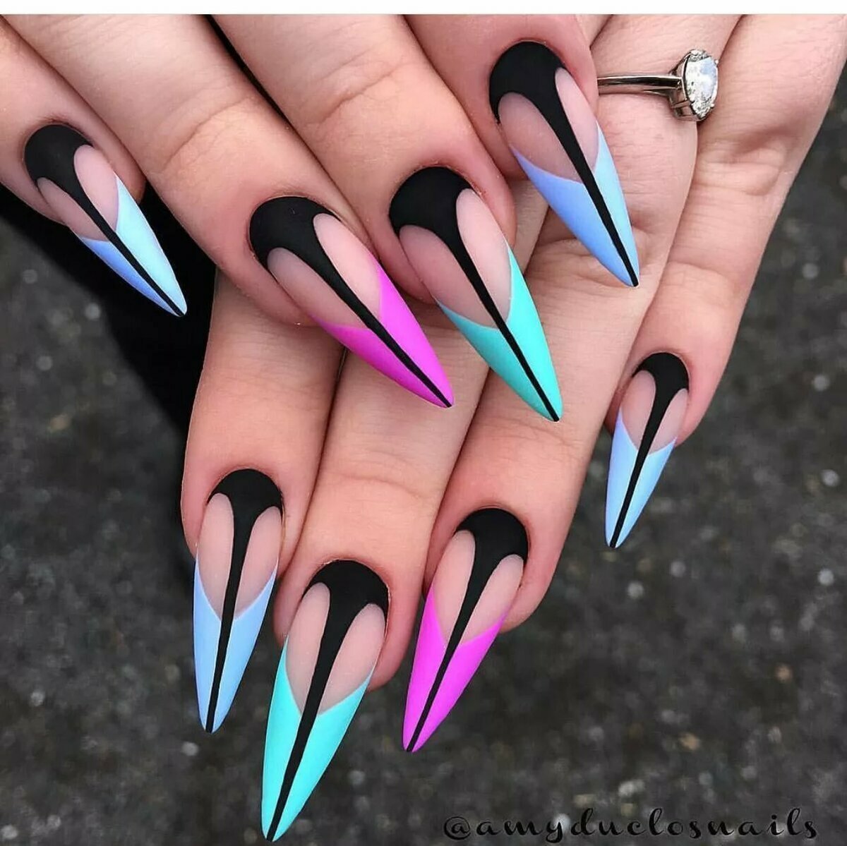 Ногти стилеты - | Pointy nails, Stiletto nail art, Stiletto nails