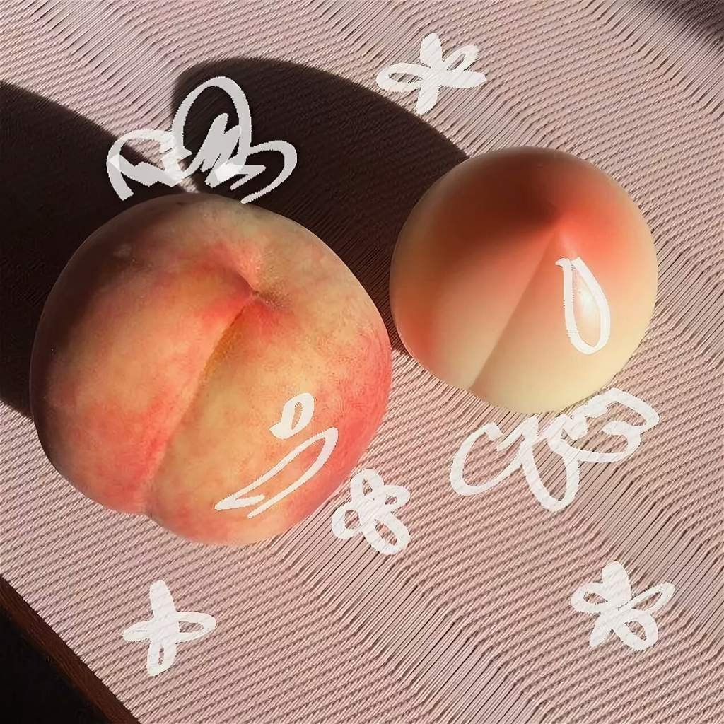 Эстетичные персики