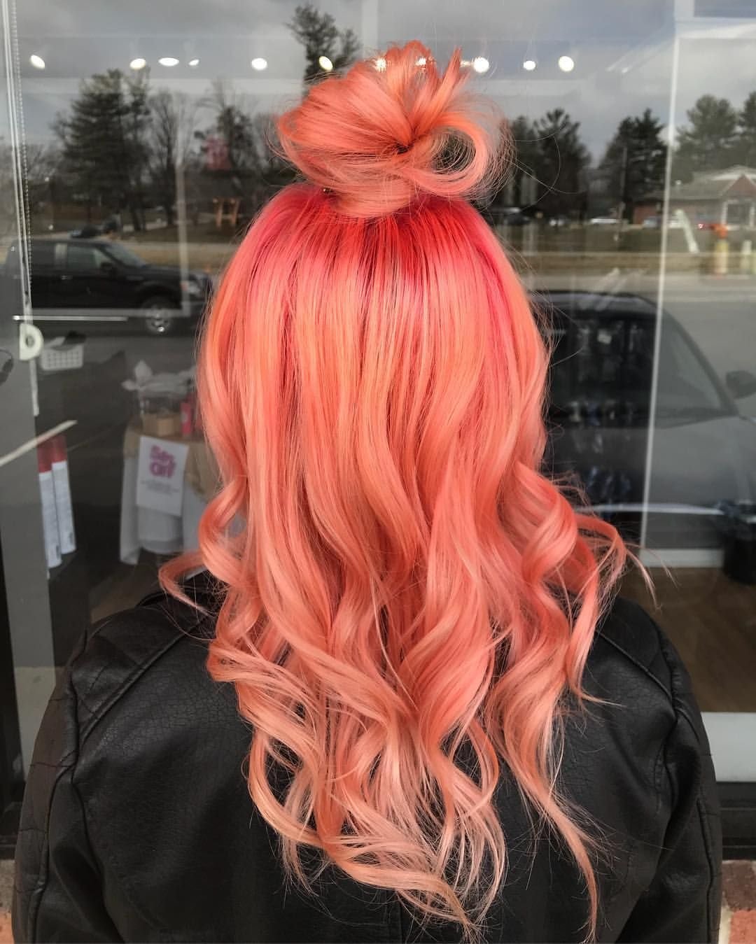 Peach hair цвет волос