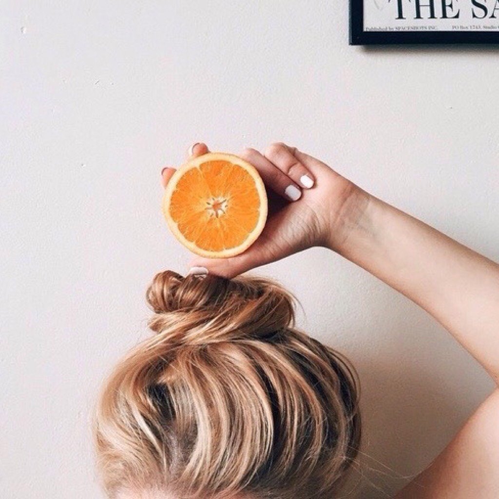 Прическа апельсин