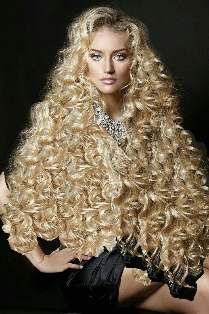 Локоны утюжком