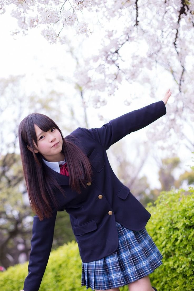 Кавайные японские школьницы