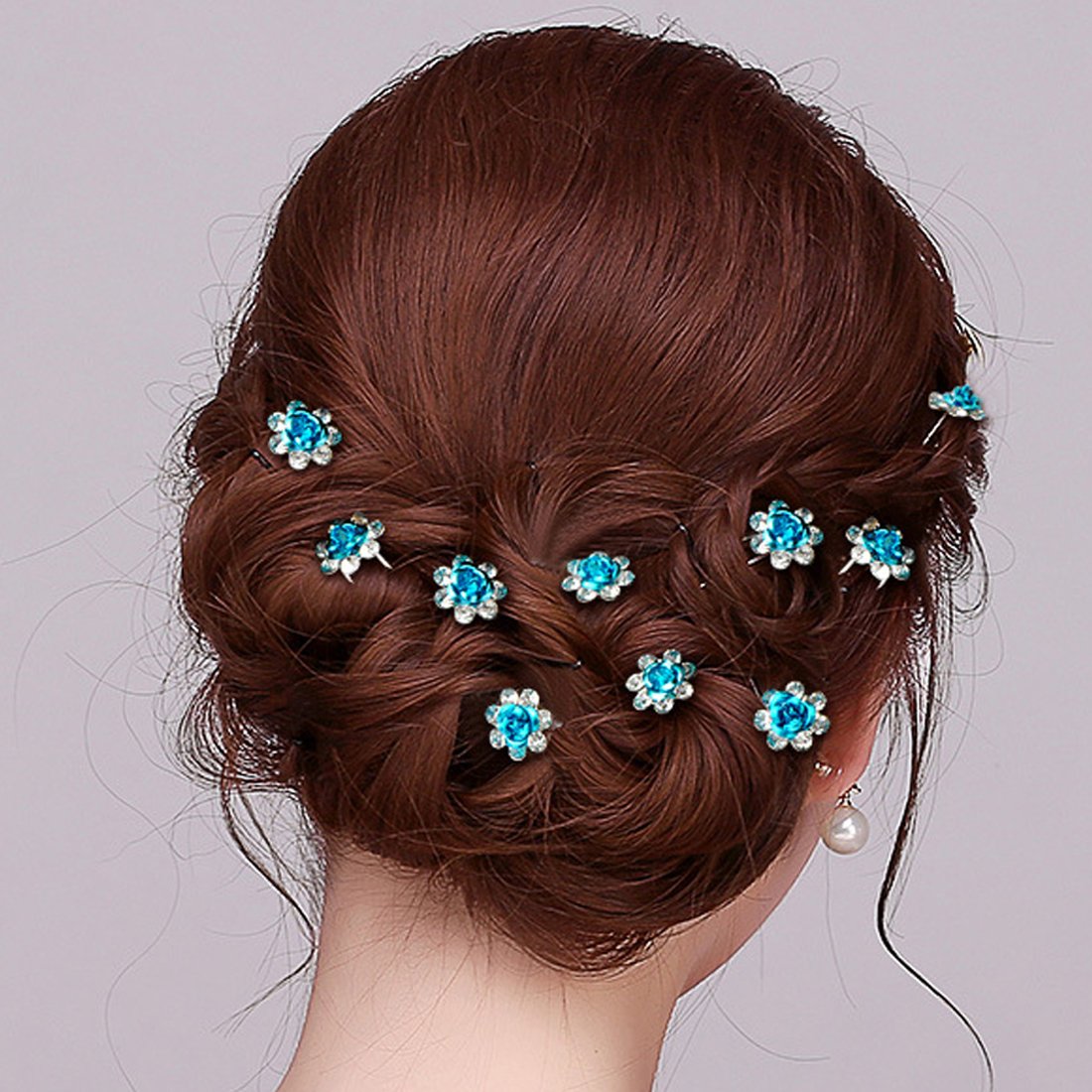 Красивые прически с шпильками