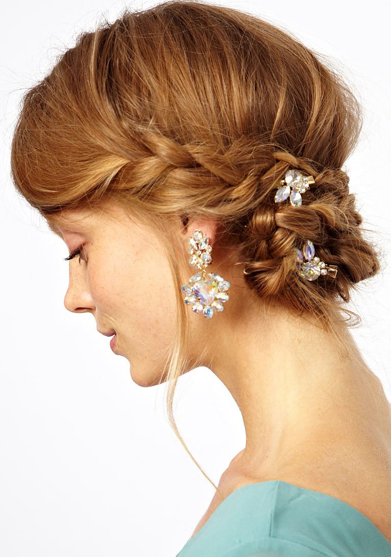 Красивые прически с крабиками