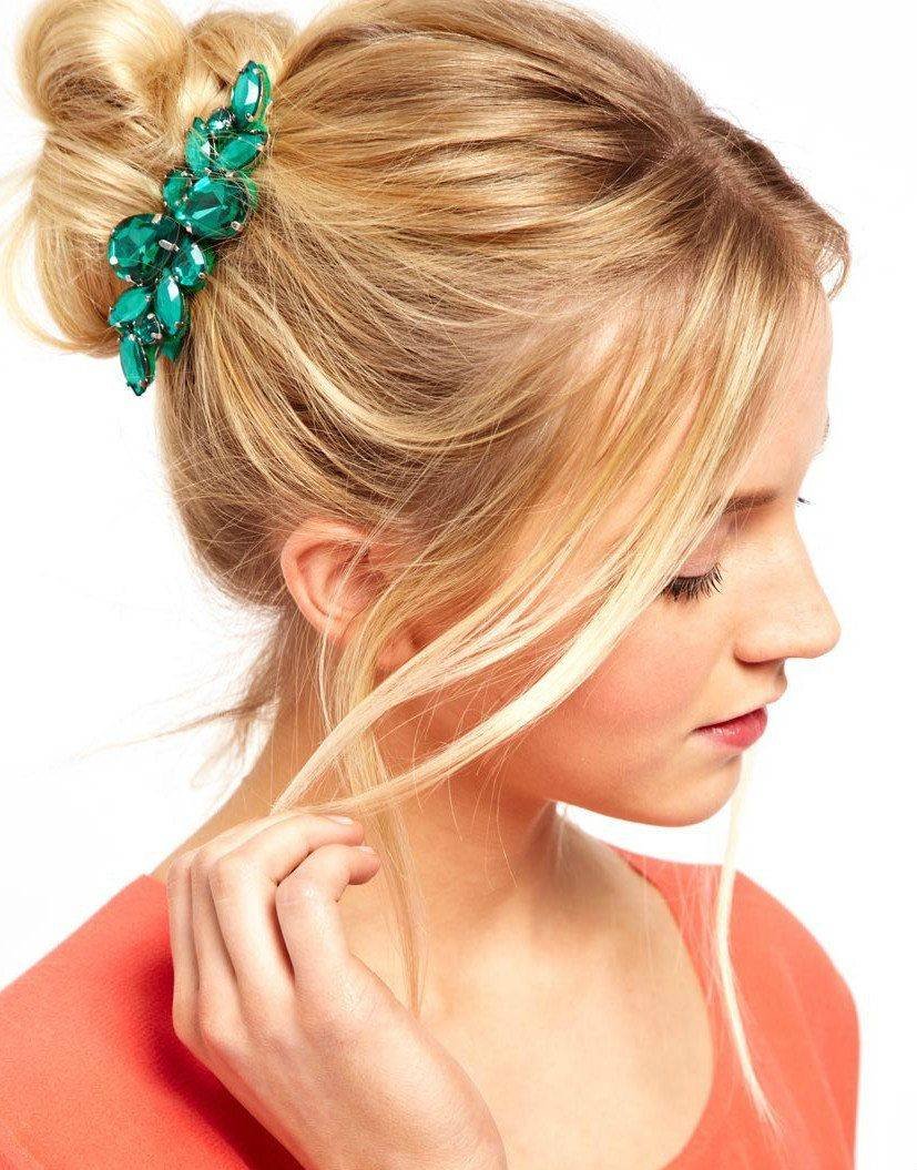 Прически с крабиком для волос