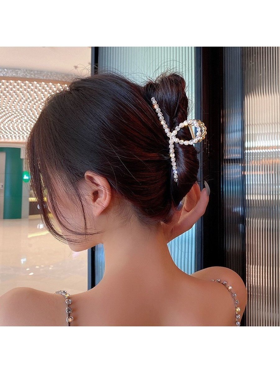 Прически с крабиком для волос