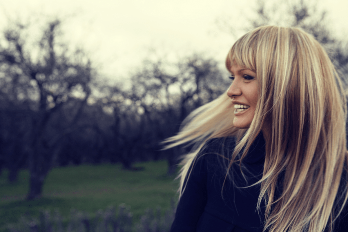 Мелирование и балаяж с челкой