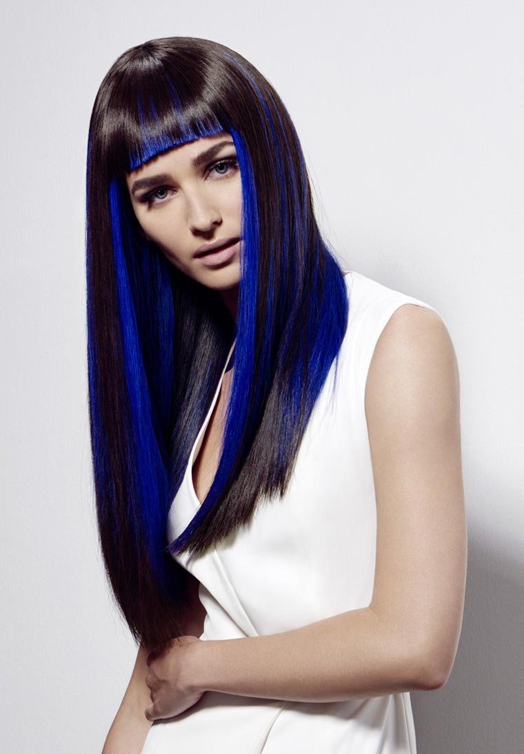 Колорирование волос балаяж