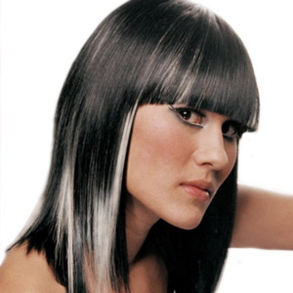 Каре с чёлкойс беглыми прядями