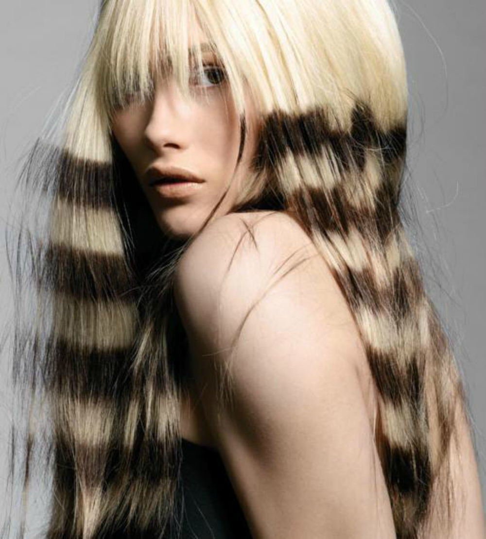 Полосатые волосы