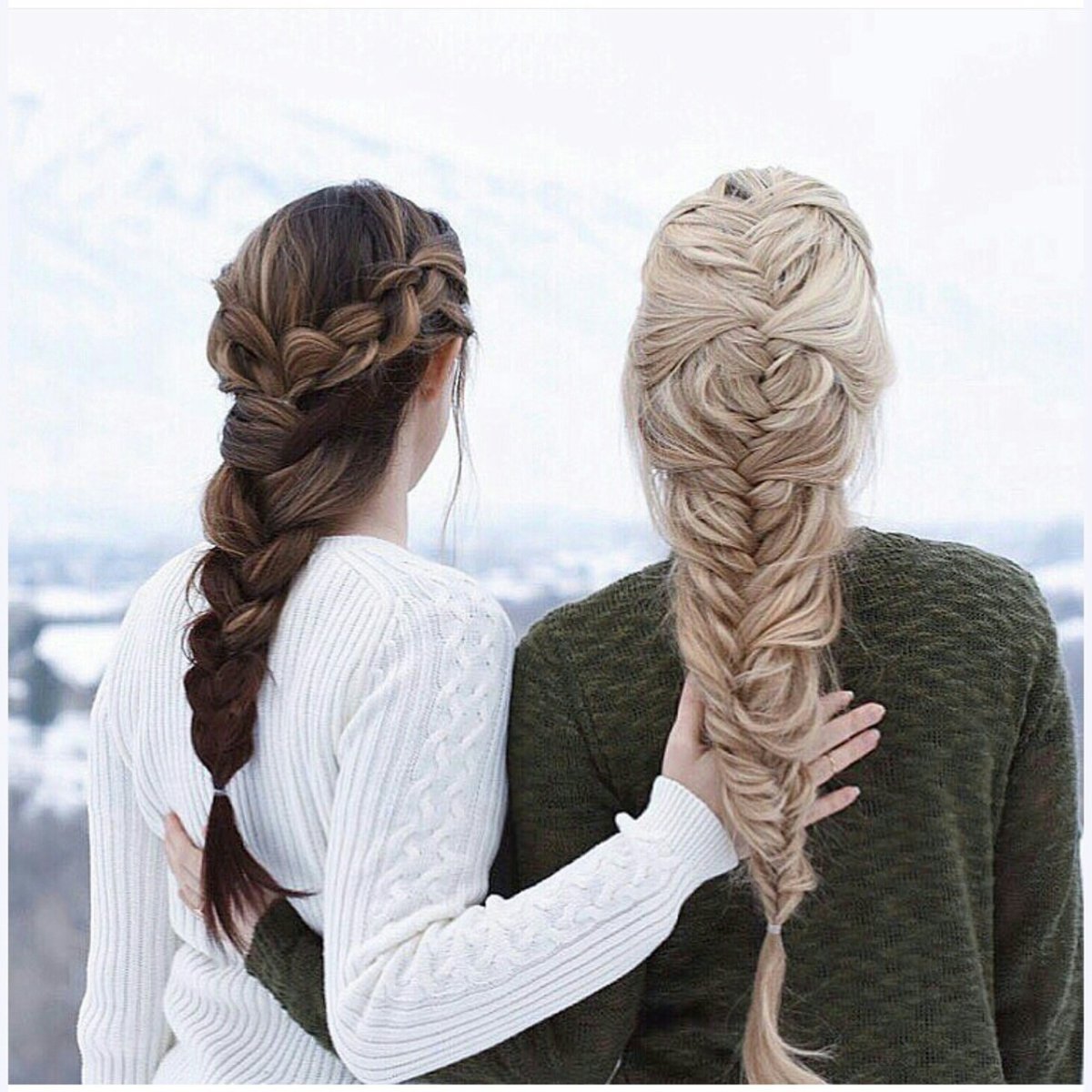 Длинные косы