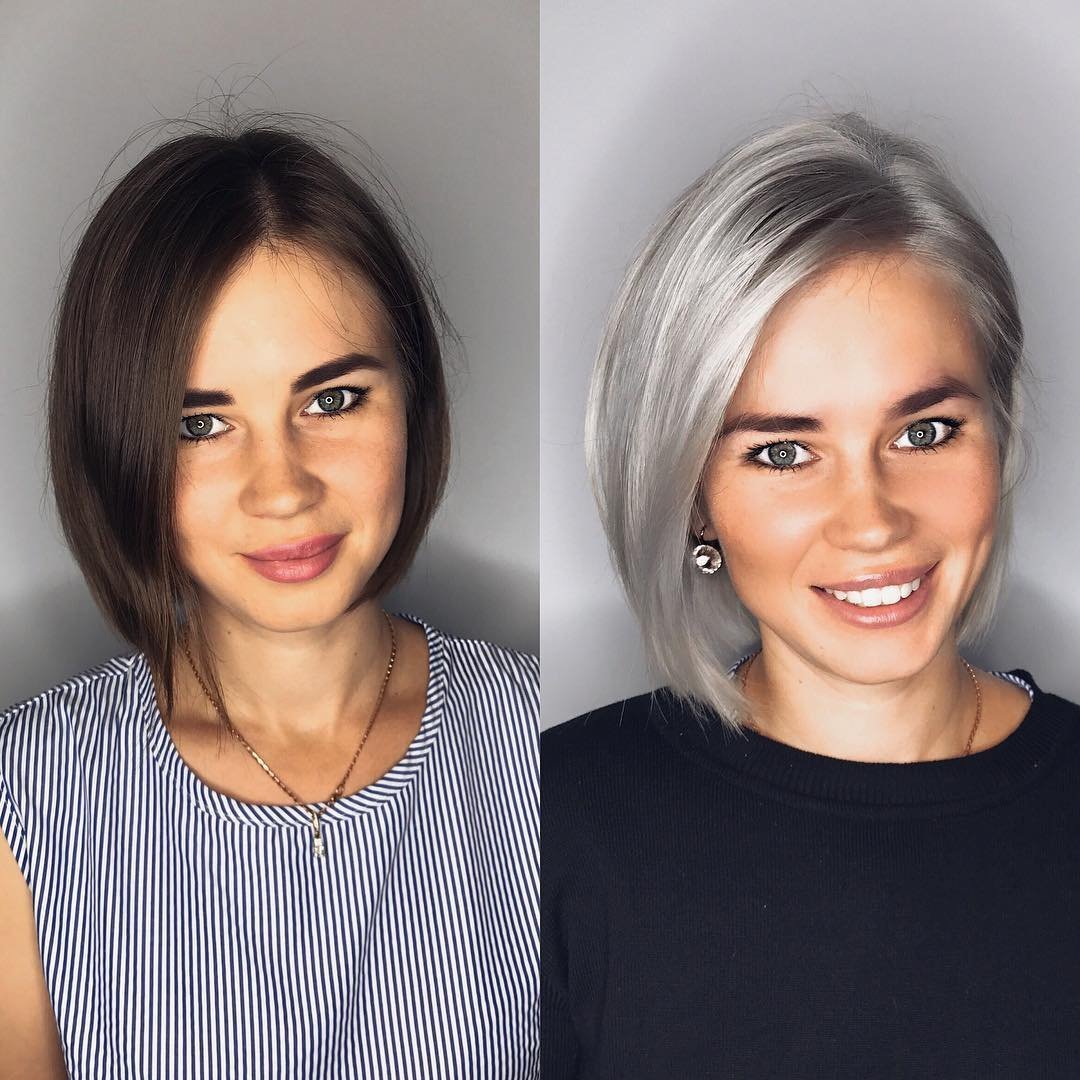 Камуфлирование седины для женщин окрашивание