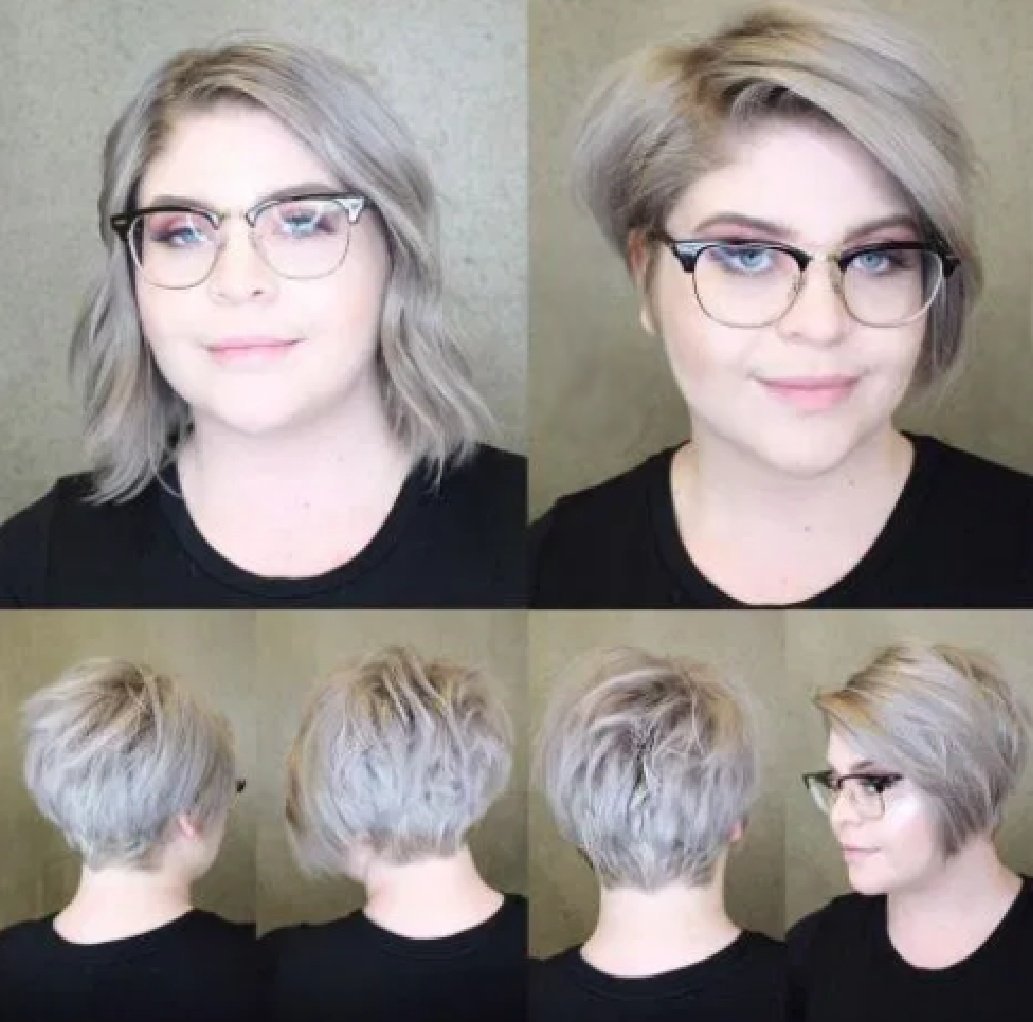 Классический Боб каре с удлинением