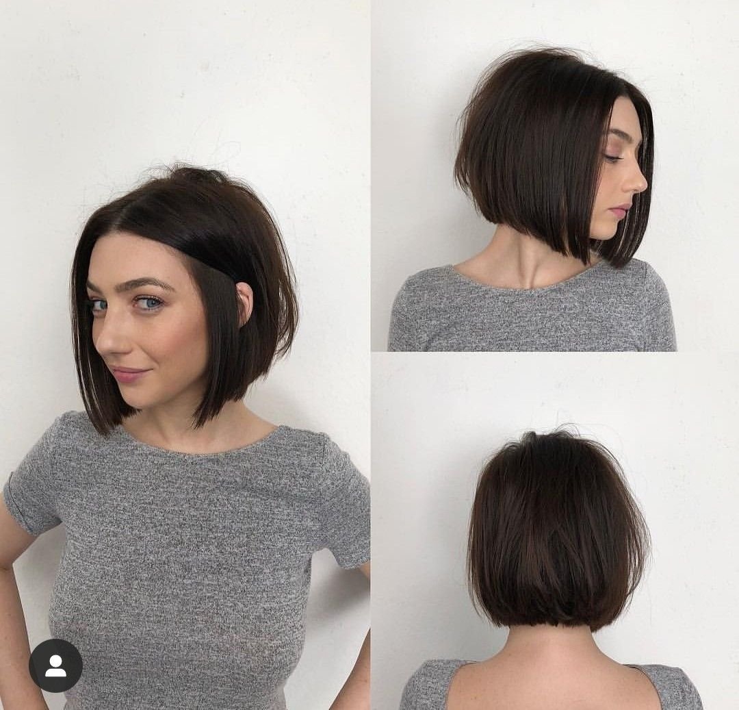 Объемное каре до подбородка