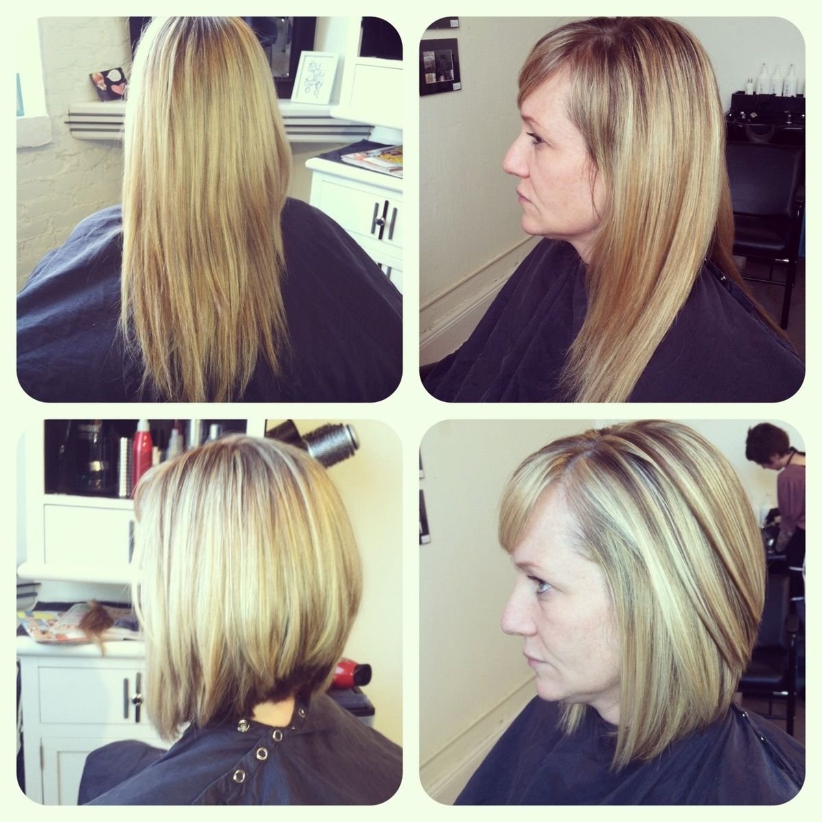 Лонг Боб до и после