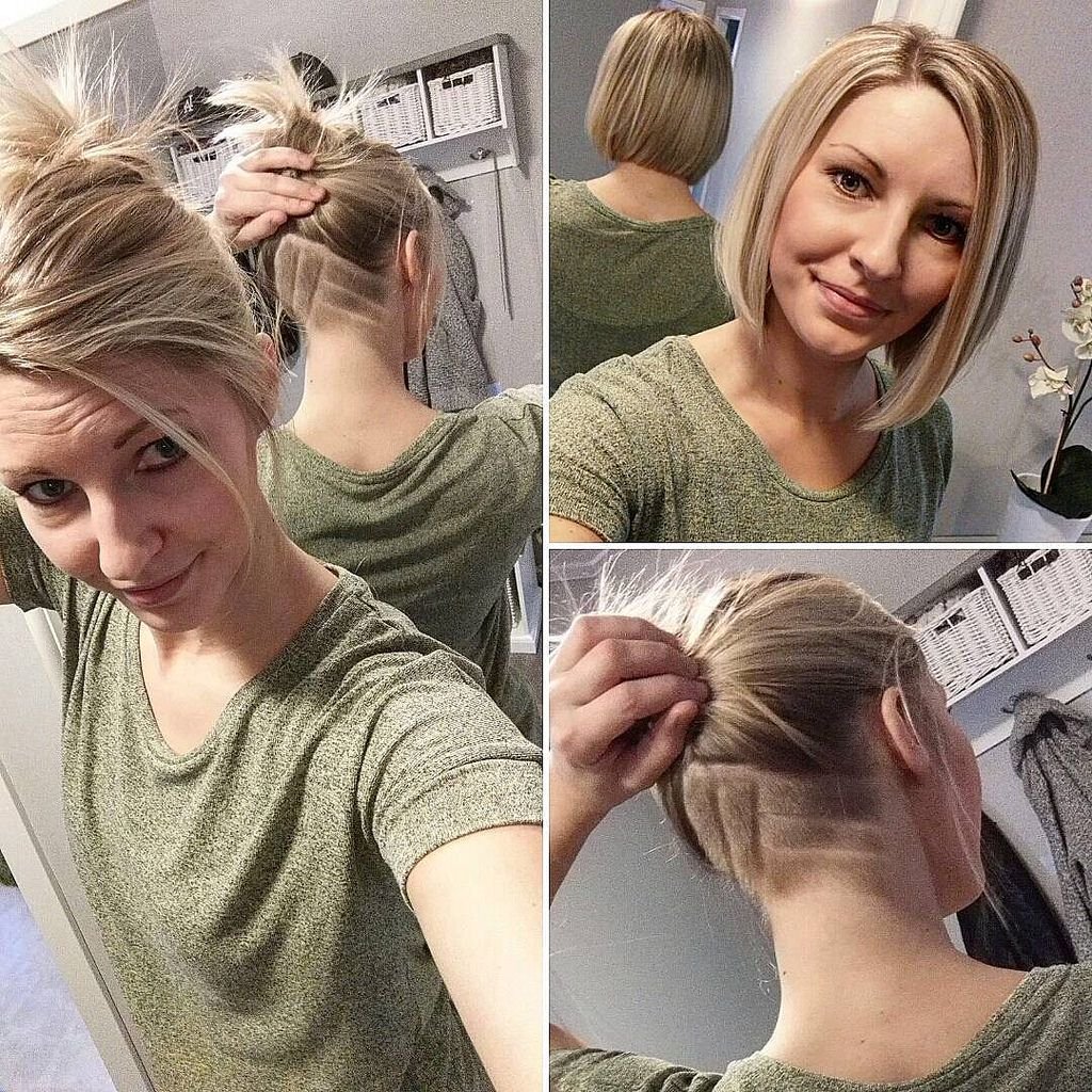 Стрижка отросший Боб