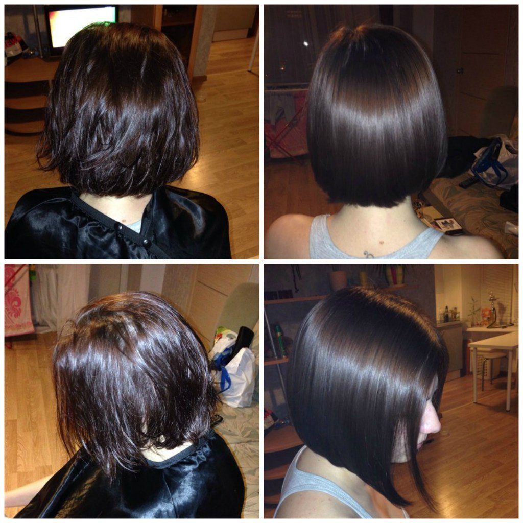 Нанопластика волос модель