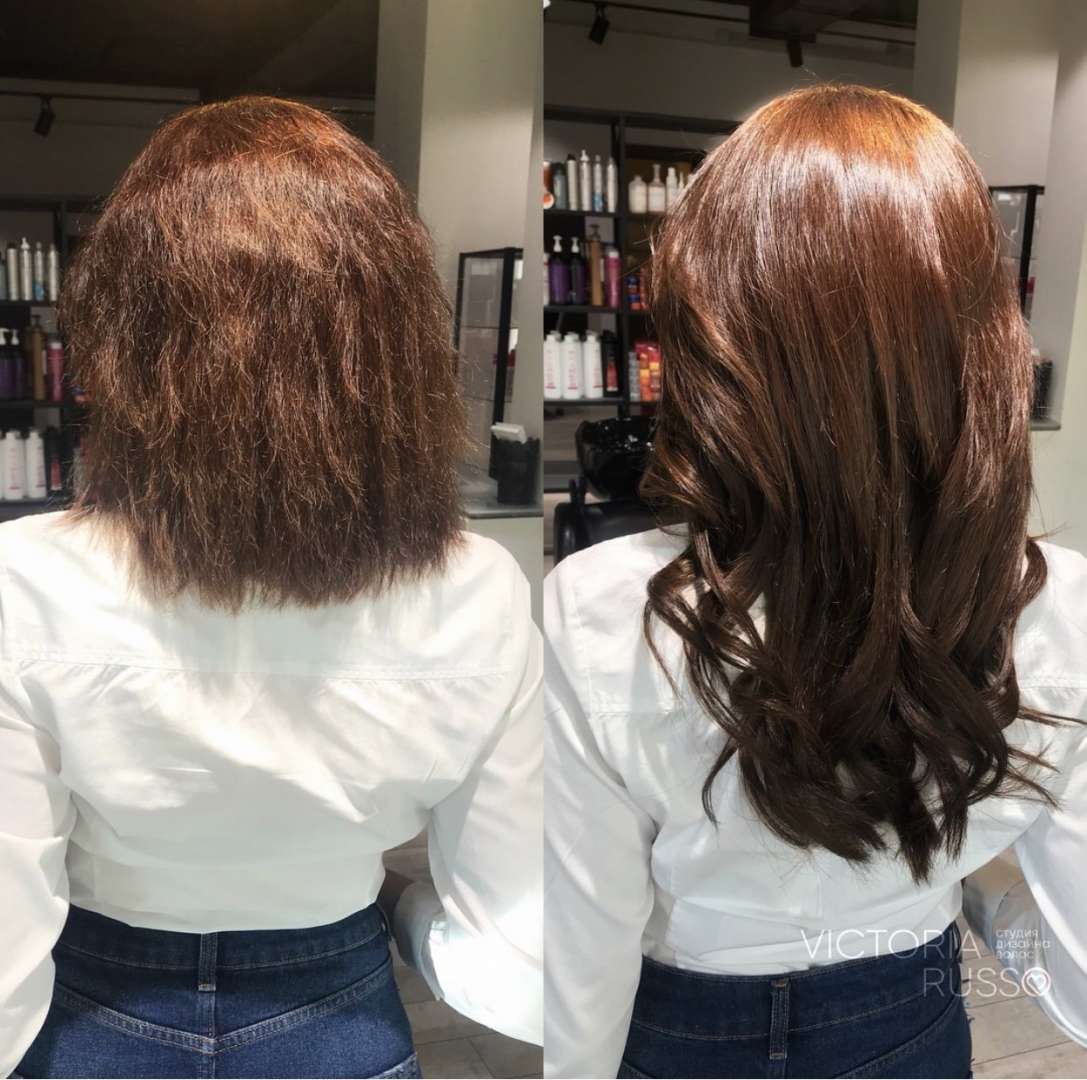 Кератиновое выпрямление волос на короткие волосы