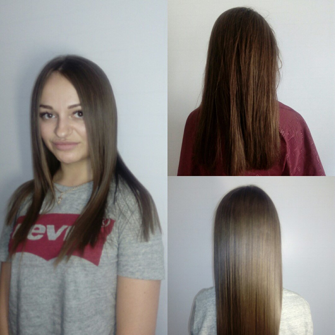 Кератин желтит блондинок