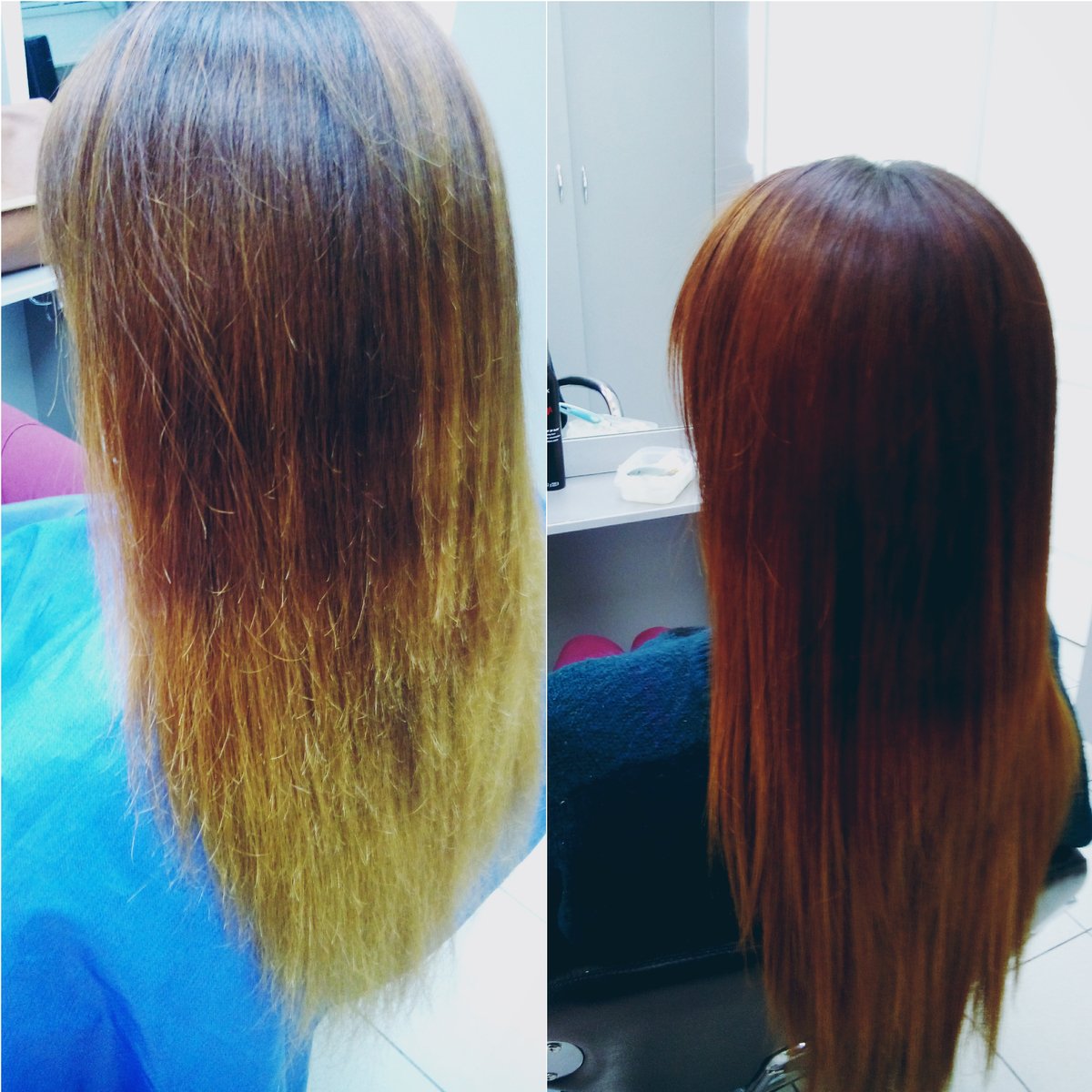 Кератиновое выпрямление волос на Каскад