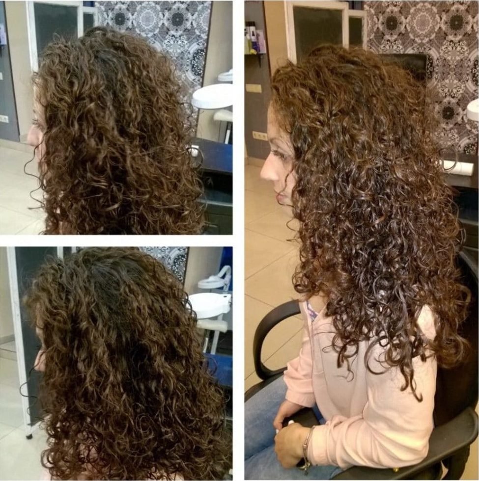 Биозавивка живой локон