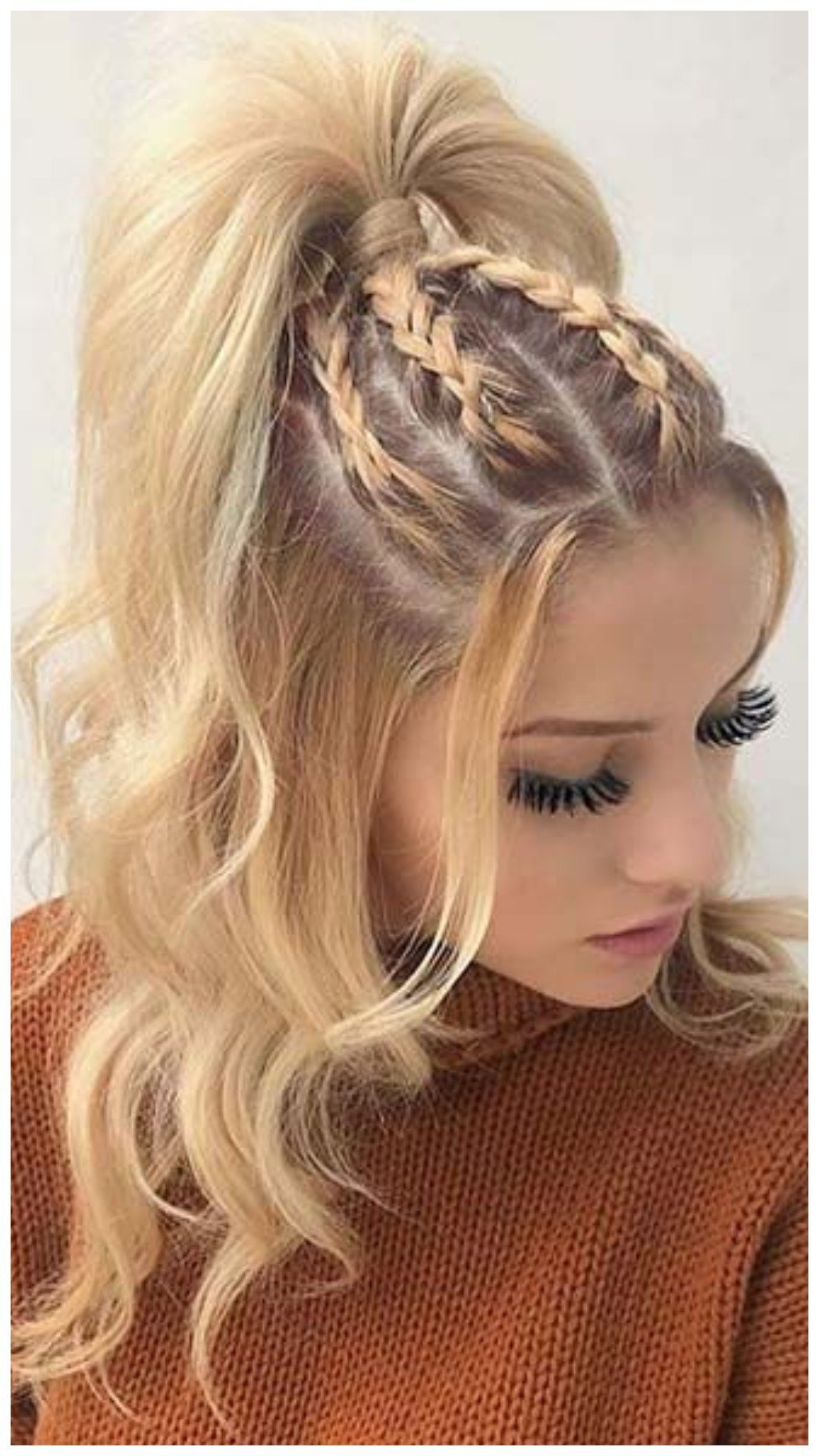 Хвост с косичками