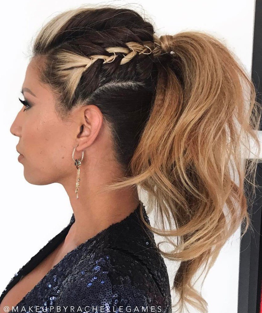 Хвостик с косичкой