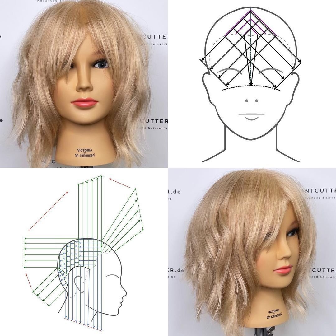 Light Bob стрижка