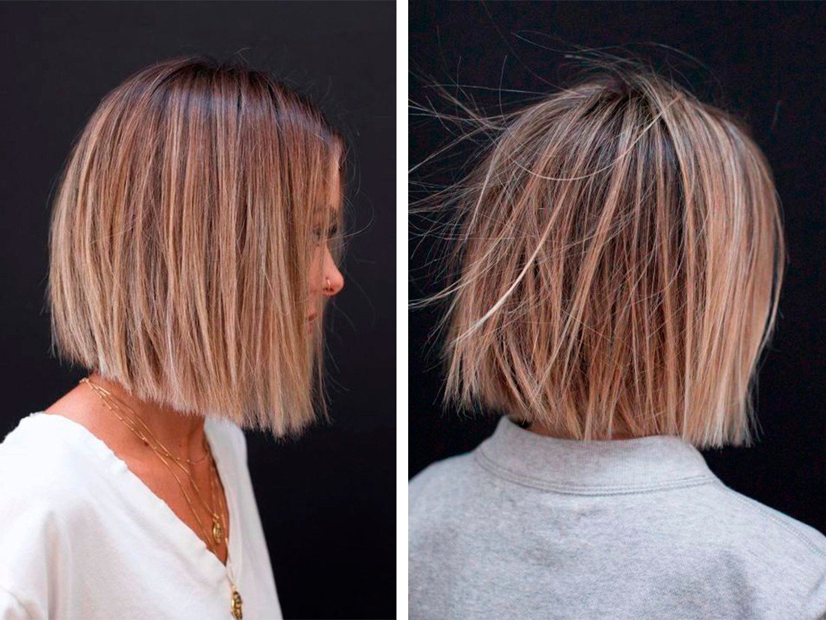 Стрижка каре в салоне