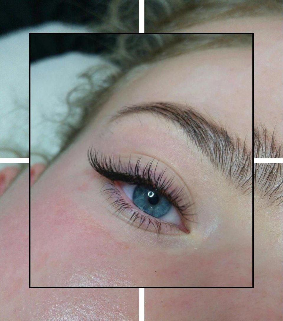 Американский эффект наращивания ресниц