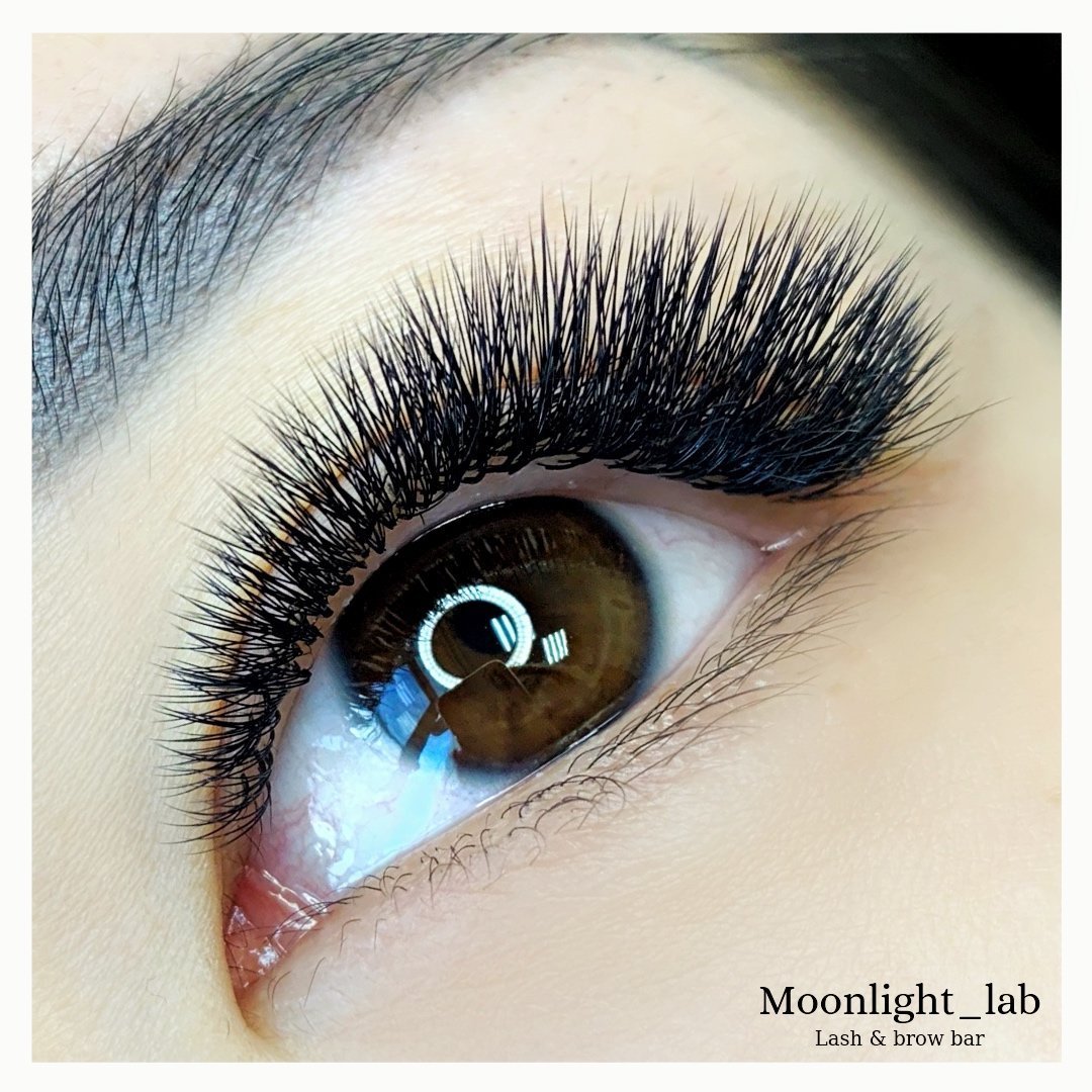 Ресницы рваный эффект