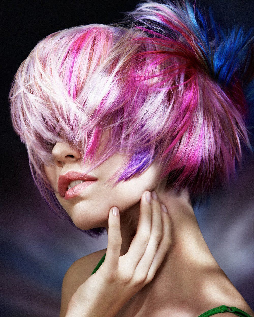 Яркое колорирование