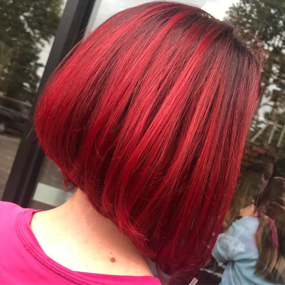 Красные пряди