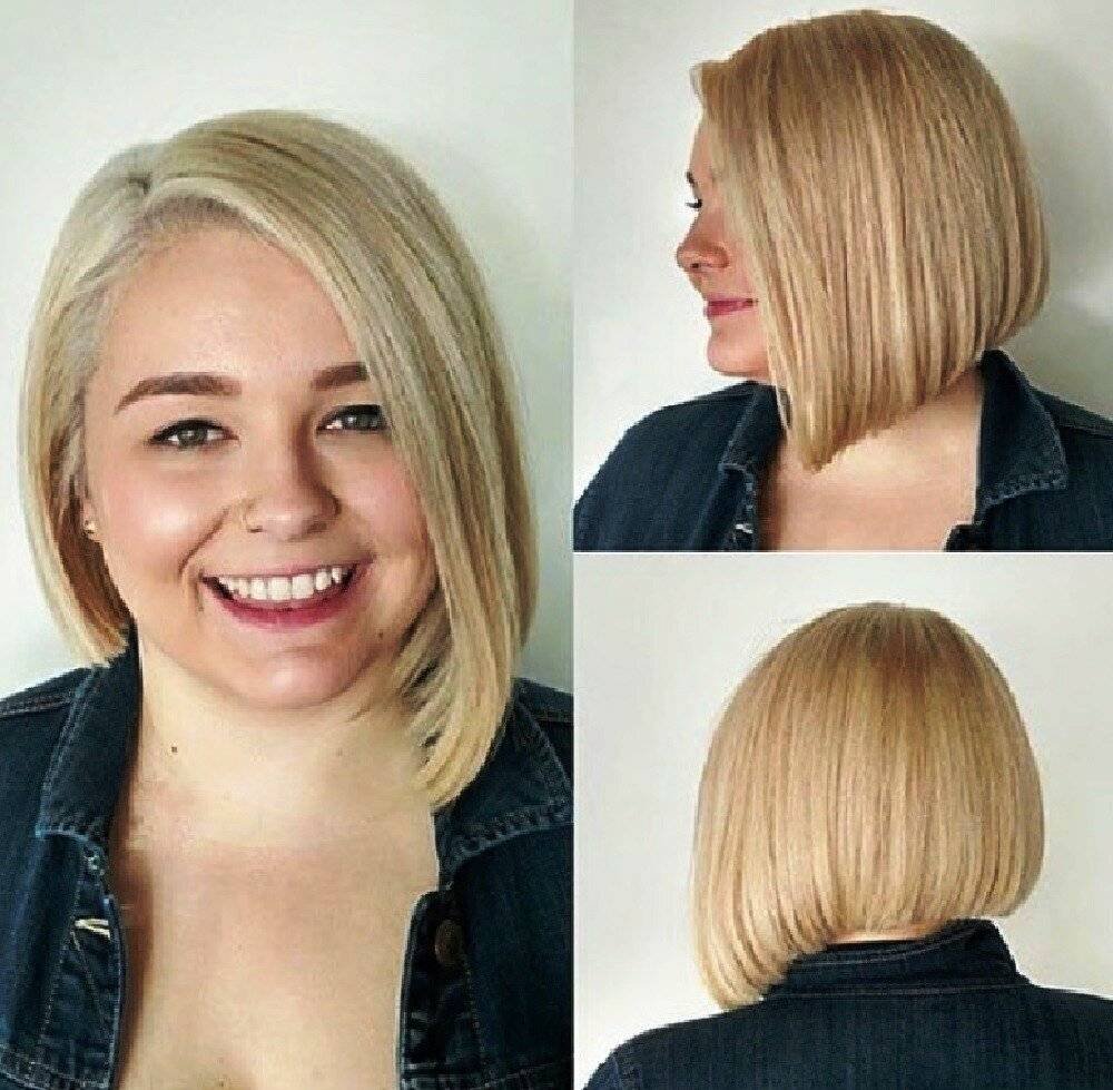 Стрижки на пухлое лицо