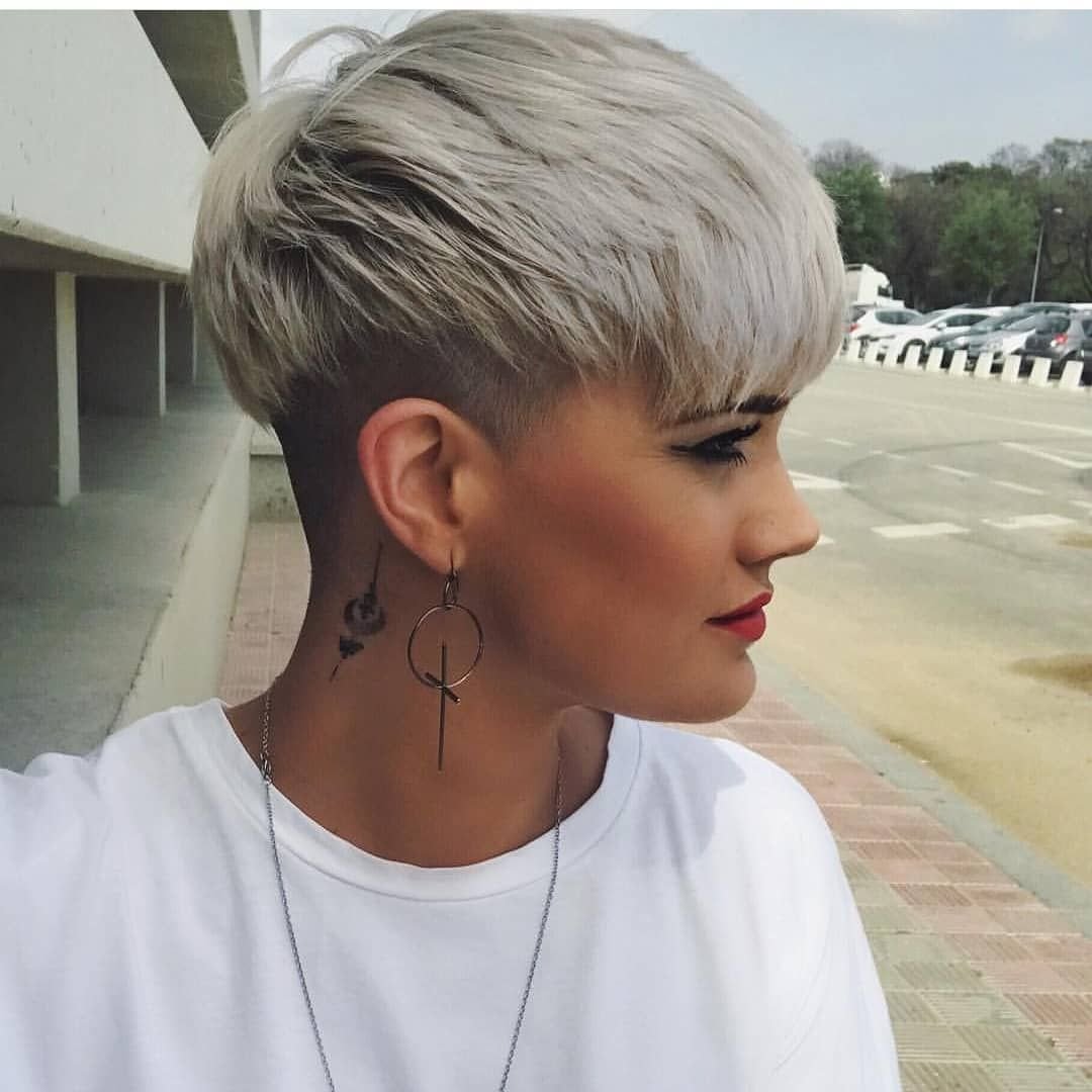 Пикси андеркат блонд