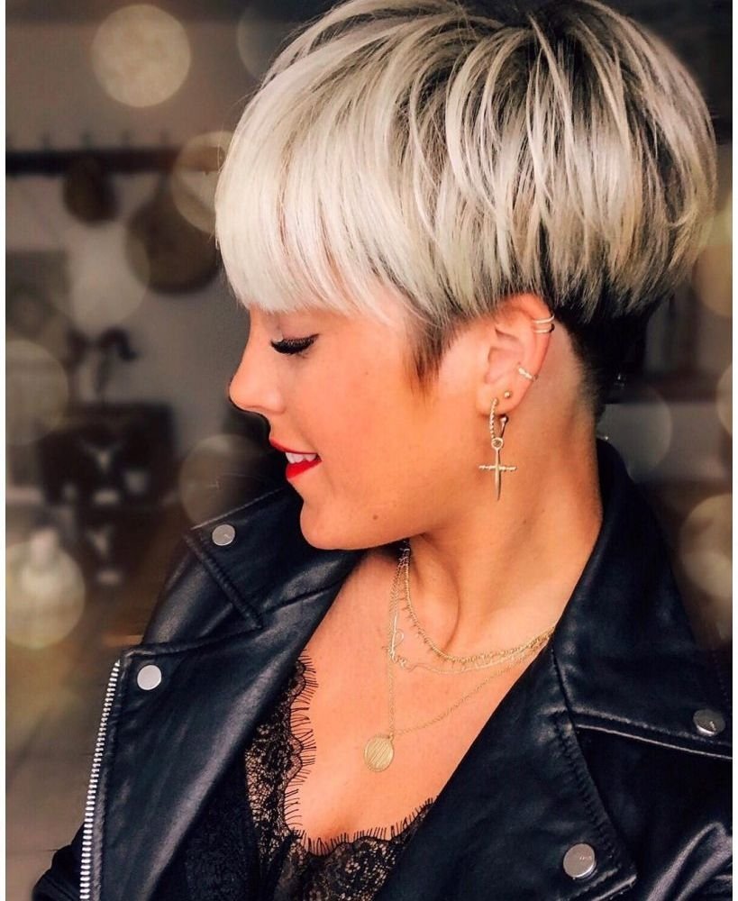 Стрижка женская шапочка Пикси