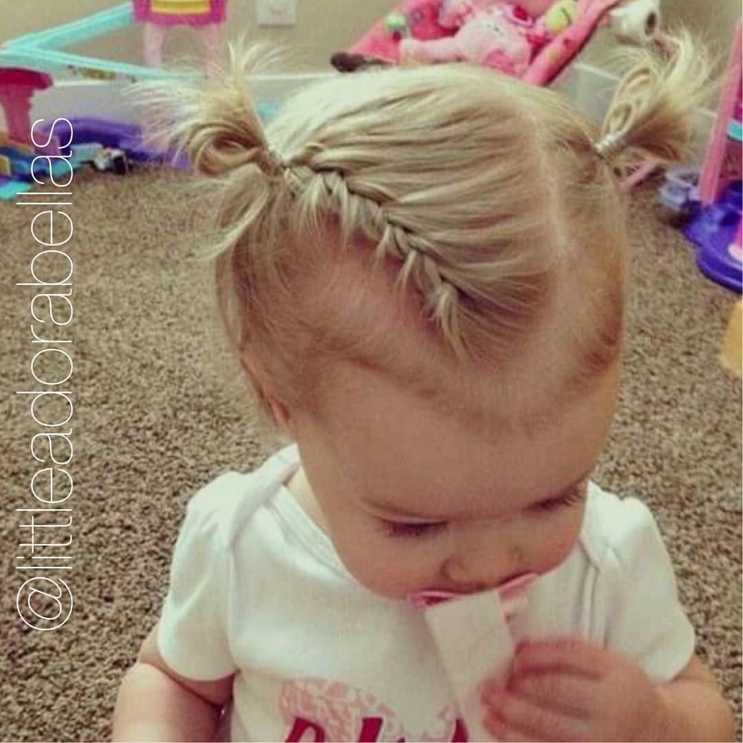 Прически для самых маленьких