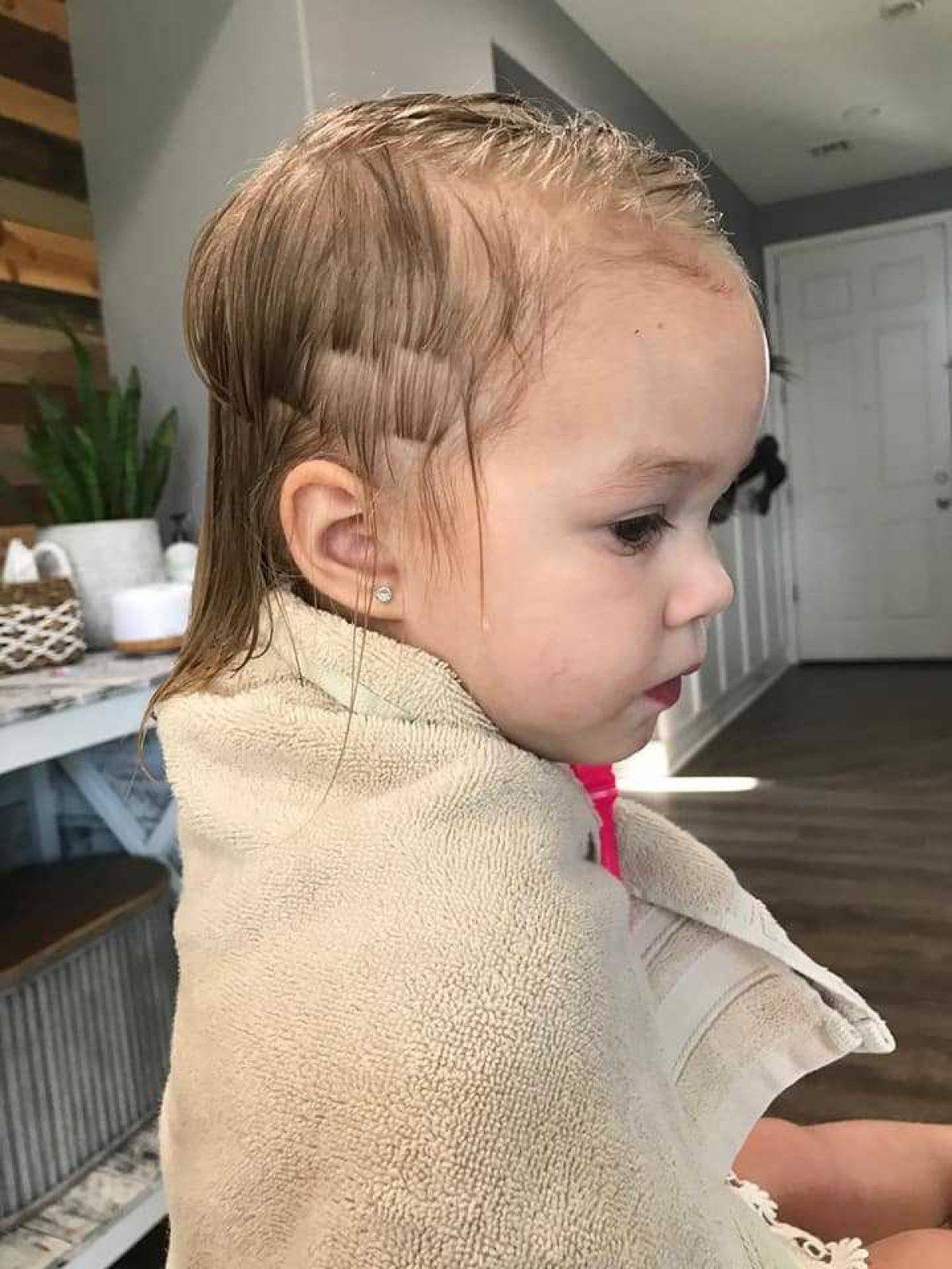 Прически для девочек в полтора года