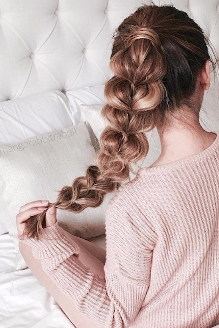 Объемные косички