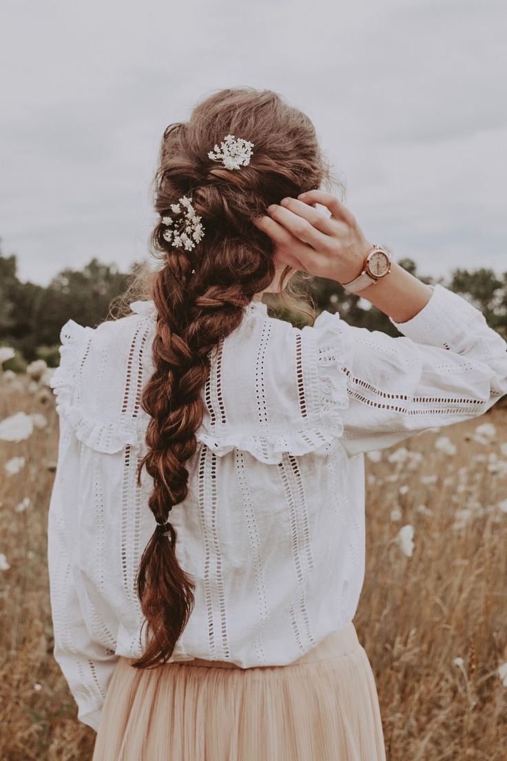 Милые прически на длинные волосы