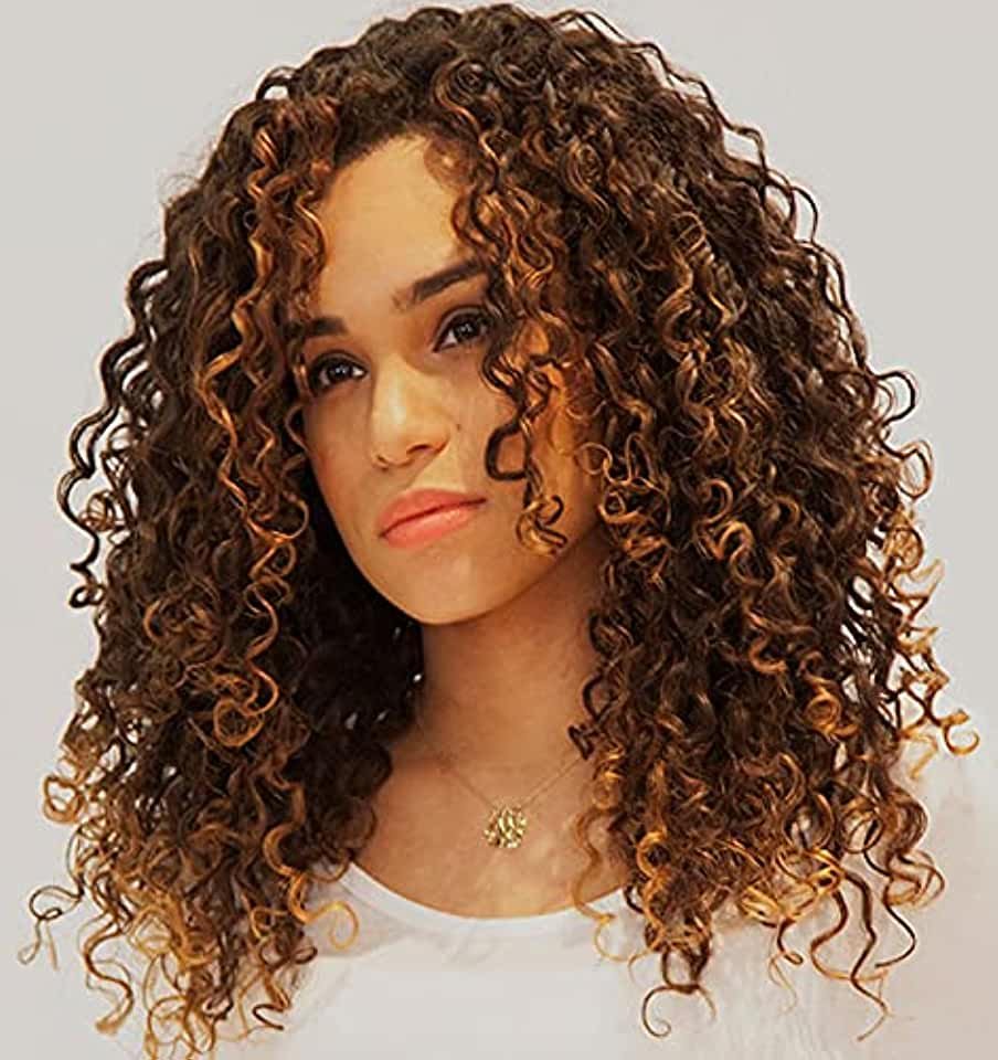 Прически на длинные кучерявые волосы