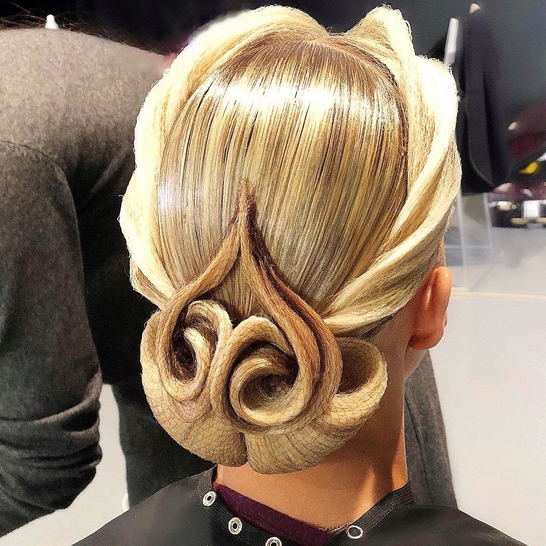 Чурсина стайл прически для бальных танцев