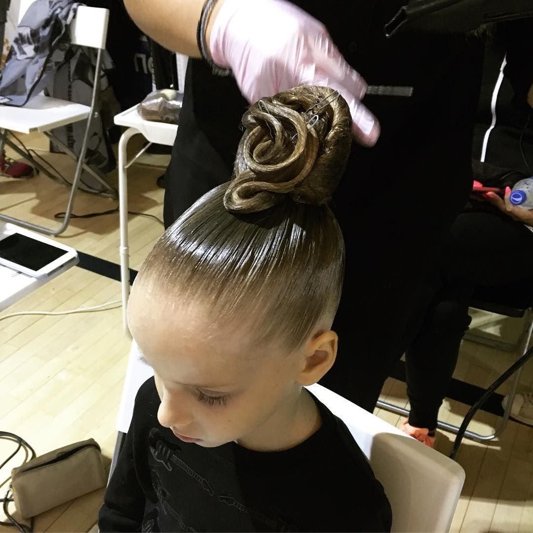 Бальные прически для девочек